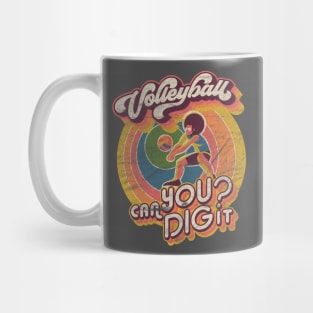 Can you dig it | Volleyball Design Mug